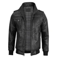 Men’s Real Fashion Black Jacket