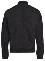 Mens Casual Black Bomber Jacket 2