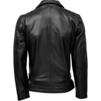 Mens Quilted Biker Leather Jacket 1