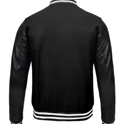 Mens_Black_Letterman_Varsity_Jacket_With_Leather_Sleeves_back