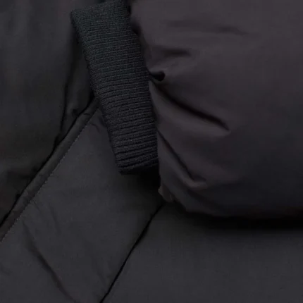 Black-Mid-Length-Puffer-Coat-with-Hood-667x800