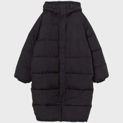 Black-Mid-Length-Puffer-Hooded-Coat1