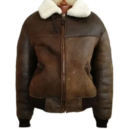 B3 Aviator Bomber Shearling Jacket