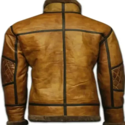 Men RAF Aviator Leather Jacket 1
