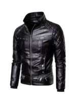 Men’s Aviator Retro Black Jacket 1