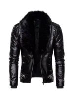 Men’s Aviator Retro Black Jacket