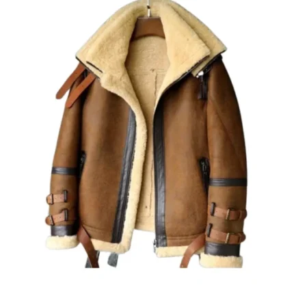 Men’s B3 Brown Pilot Leather Jacket
