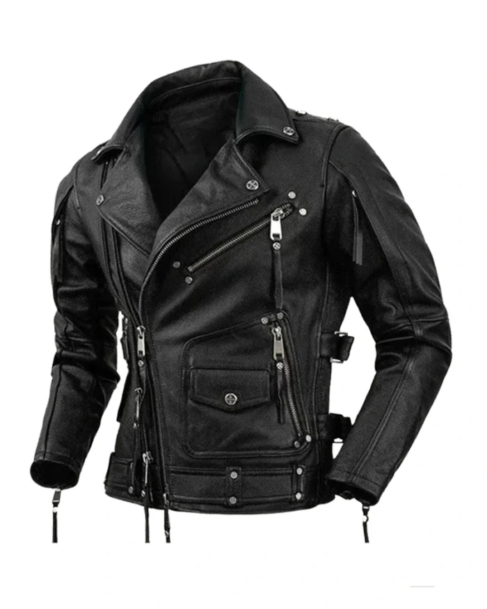 Men's Leather Cowhide Jacket 1