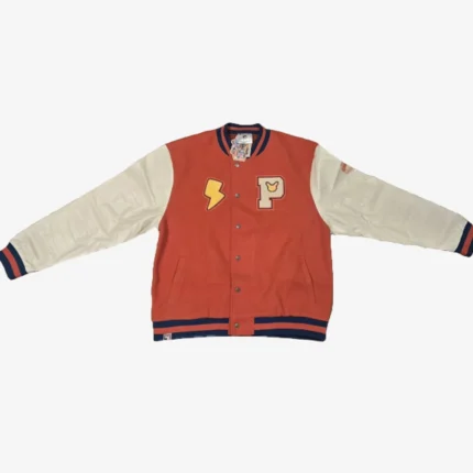 2025 Pokemon World Championship Pikachu Varsity Letterman Jacket For Unisex