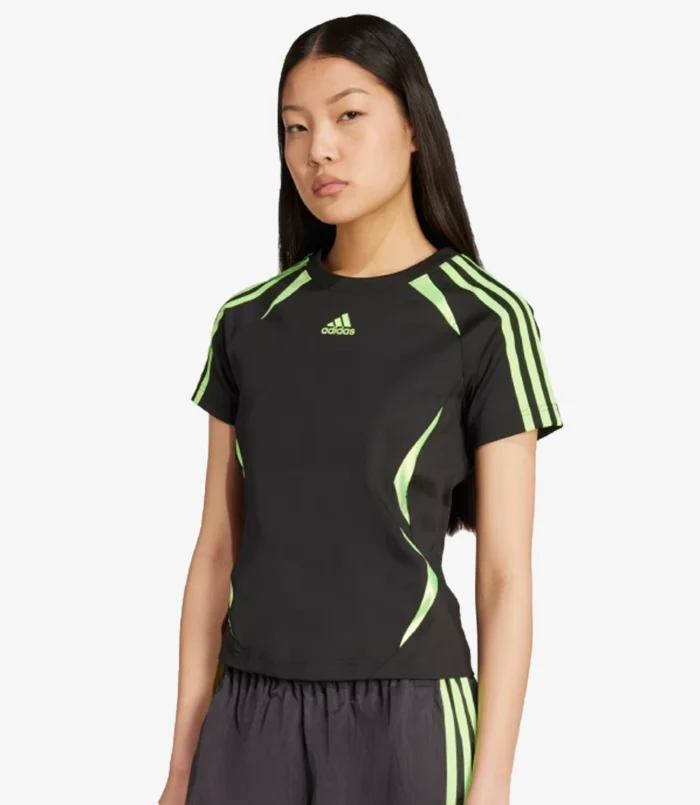 Womens Adidas Teamgeist Adicolor Slim Black Jersey