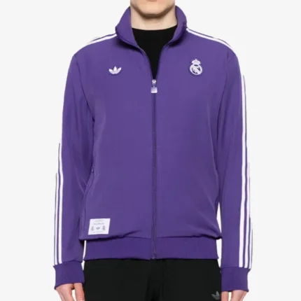 Adidas x Real Madrid Terrace Icons Zip-up Track Jacket For Unisex