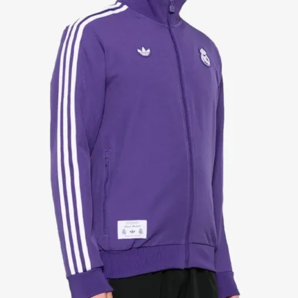 Unisex Adidas x Real Madrid Terrace Icons Zip-up Track Jacket