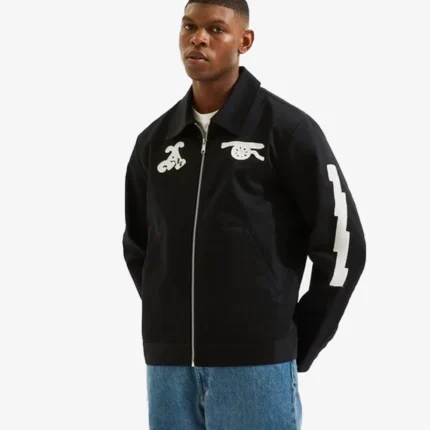 Arsenal N7 Pre-Historic Black Jacket For Unisex