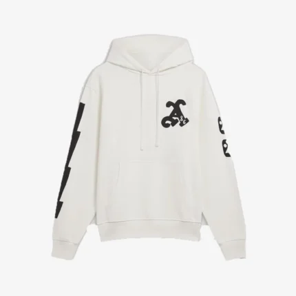 Unisex Arsenal N7 Pre-Historic White Hoodie