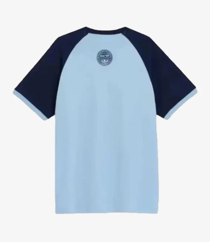 Oasis x Adidas Tour 3-Stripes T-Shirt Blue