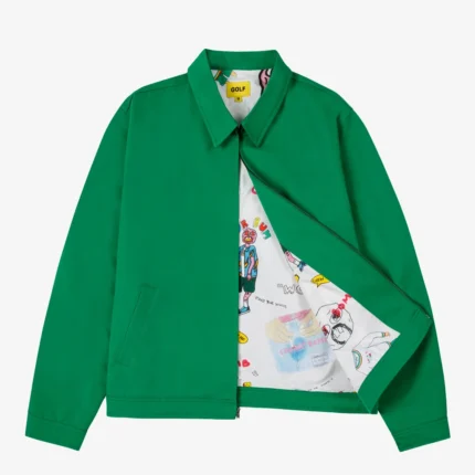 Cherry Bomb Full-Zip Jacket by Golf Wang For Unisex