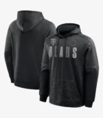 Chicago Bears Black Chip Shot Pullover Hoodie For Unisex