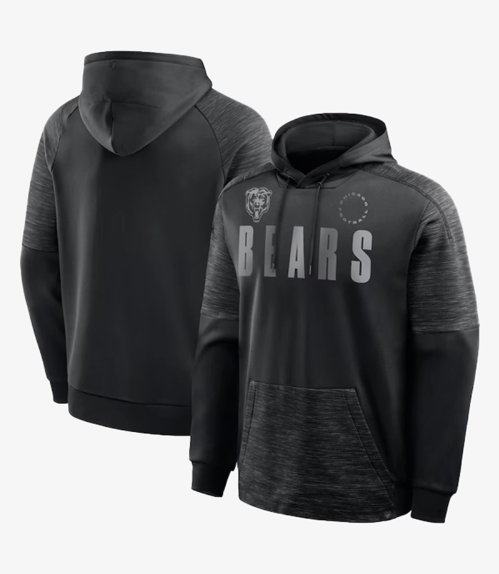 Chicago Bears Black Chip Shot Pullover Hoodie Chicago Bears Black Chip Shot Pullover Hoodie For Unisex