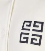 Givenchy Varsity 4G White bomber jacket