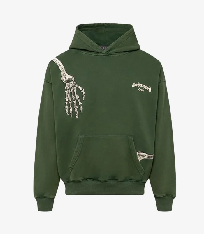 Unisex God Speed R.O.D Hunter Green Hoodie