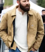 Jordan Davis Cracker Barrel Pop-Up Brown Jacket For Unisex