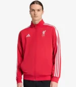 LFC adidas Mens DNA Red Anthem Zip-Up Jacket
