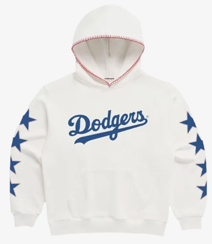 Los Angeles Dodgers Madhappy White 2024 World Series Champions Star Hoodie