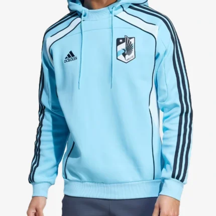 Minnesota United FC UBP Travel Pullover Blue Hoodie For Unisex