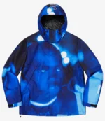 Nas Supreme Blue Belly Jacket For Unisex