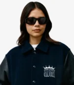 New Crown Stussy Varsity Bomber Jacket