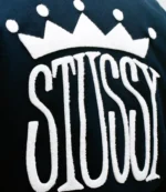 New Crown Stussy Navy Varsity Bomber Jacket