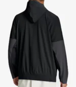 Unisex Nike Black Las Vegas Raiders Sideline Anorak Half-Zip Hoodie Jacket