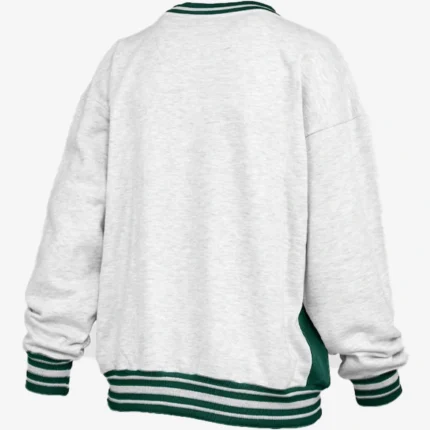 Oregon Ducks Pressbox Endzone Crewneck Fleece Sweatshirt