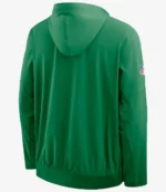 Unisex Philadelphia Eagles Nike Kelly Green Sideline Alt Pack Anorak Hoodie Jacket