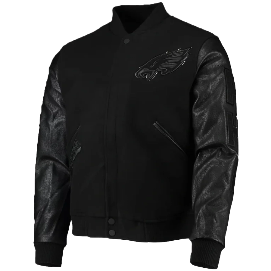 Philadelphia Eagles Pro Standard Black Varsity Jacket