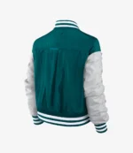 Philadelphia Eagles Satin Varsity Jacket
