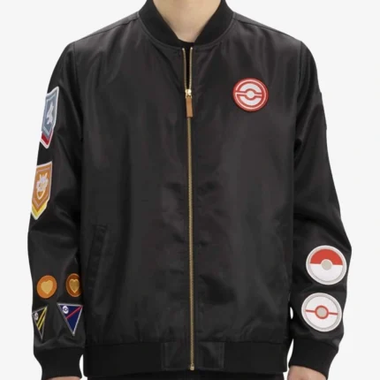 Pokémon GO Trainer Gear Level 50 Black Jacket For Unisex