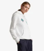 Unisex Polo Ralph Lauren Us Partnership 20TH Anniversary White Hoodie
