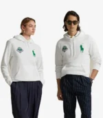 Polo Ralph Lauren Us Partnership 20TH Anniversary White Hoodie For Unisex
