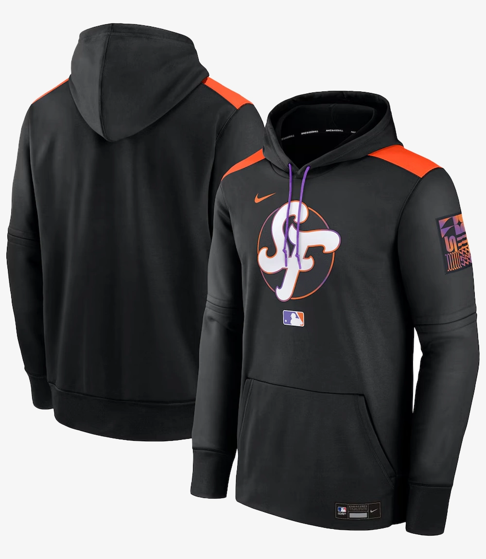 San Francisco Giants 2025 City Connect Hoodie San Francisco Giants 2025 City Connect Black Hoodie