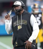 Steelers Sideline Sleeveless Mike Tomlin Hoodie For Unisex