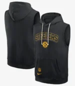 Steelers Sideline Sleeveless Mike Tomlin Hoodie Unisex