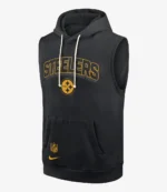Unisex Steelers Sideline Sleeveless Mike Tomlin Hoodie