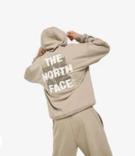The North Face Sobretta Oversized Cream Hoodie