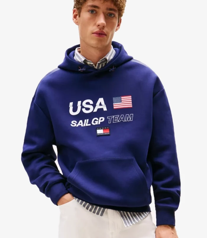 Tommy Hilfiger x US SailGP Team Hoodie For Unisex