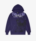 Trapstar x Ed Hardy DBD Zip-Up Hoodie For Unisex