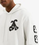Arsenal N7 Pre-Historic White Hoodie