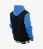 Detroit Lions New Era Black Fleece Hoodie Jacket