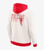 Fanatics Atlanta Falcons Distressed Graphics White Hoodie