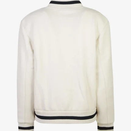 Givenchy Varsity 4G White bomber jacket For Unisex